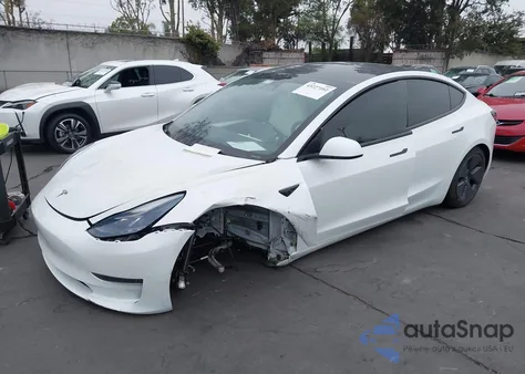 2023 Tesla Model 3 Rear-Wheel Drive from USA, damaged, VIN 5YJ3E1EAXPF551800
